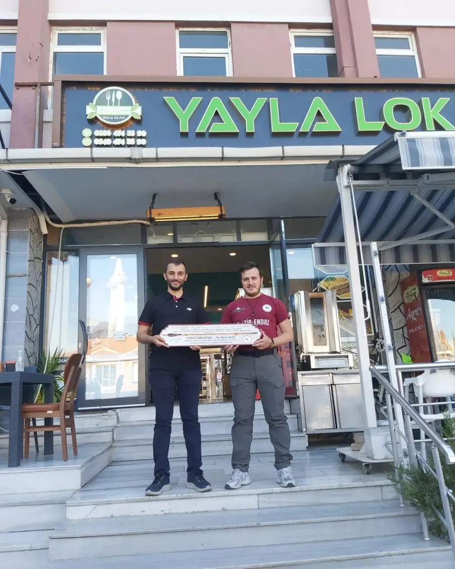 Başkan Engin’den Sponsorumuz Yayla Lokantası’na Ziyaret