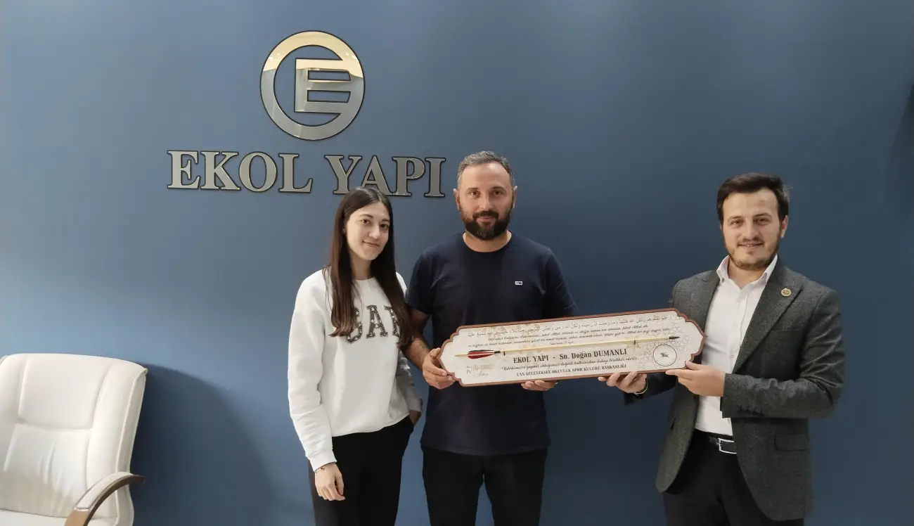 Başkan Engin’den Sponsorumuz Ekol Yapı’ya Teşekkür Ziyareti