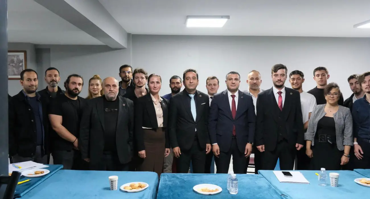 ÇAN GOSK Başkan Yardımcıları Mülkü Engin , Bülent Çalışkan Rahmi Karagöz, Turan Devleti Teşkilatında Görev Aldı