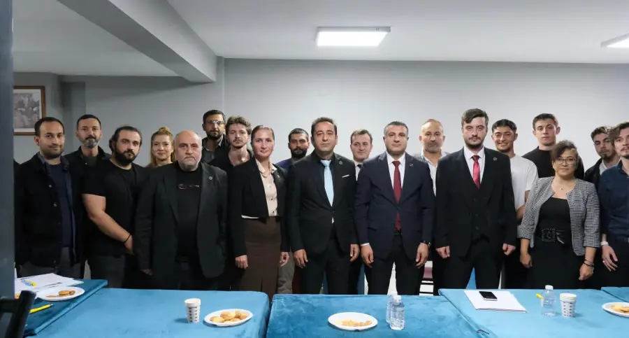 ÇAN GOSK Başkan Yardımcıları Mülkü Engin , Bülent Çalışkan Rahmi Karagöz, Turan Devleti Teşkilatında Görev Aldı