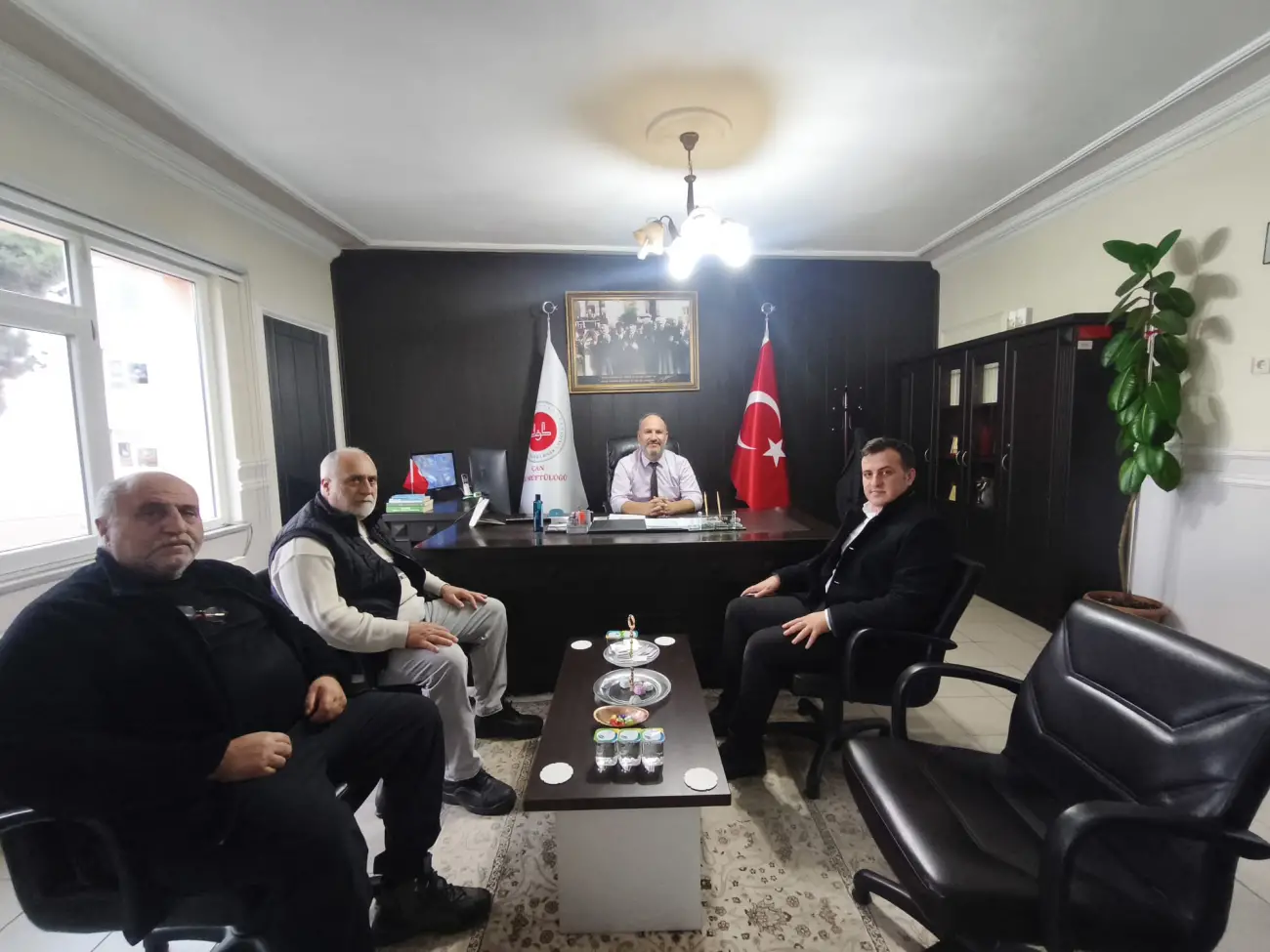 Kulüp Başkanlığımızdan Yeni Atanan İlçe Müftüsü Sayın Ergün ÇELİK'e Nezaket Ziyareti