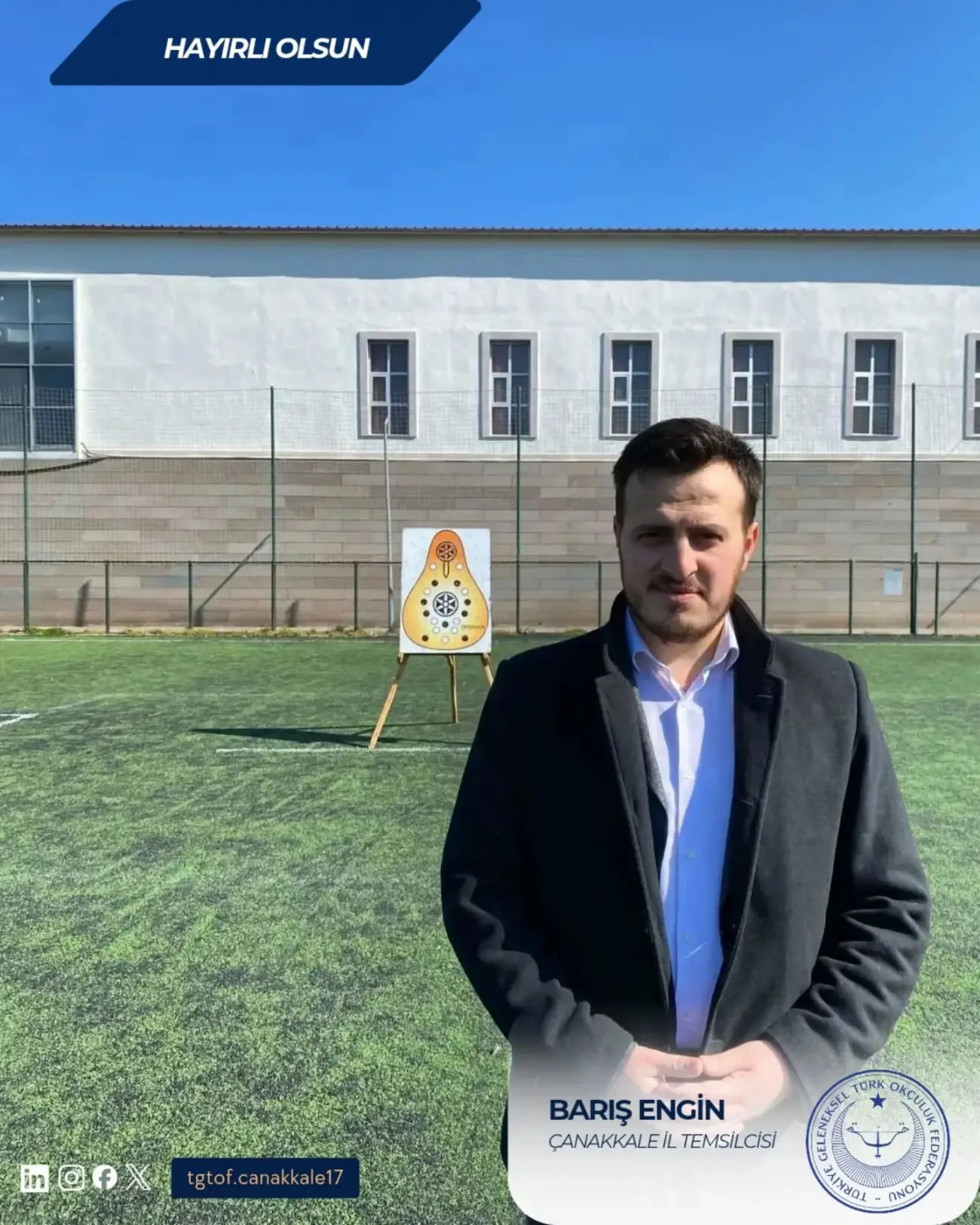 Başkanımız Barış Engin, TGTOF Çanakkale İl Temsilciliği Görevine Atandı